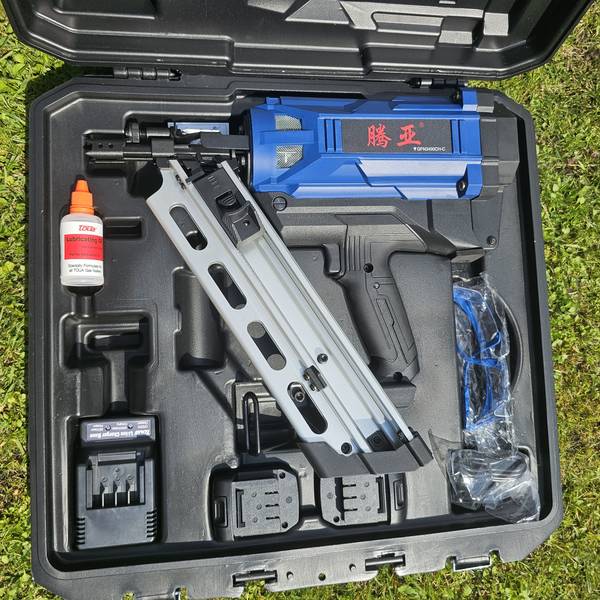 Газовый гвоздезабивной пистолет по дереву Toua GFN3490CH-C