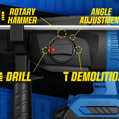 Бесщеточный многофункциональный молоток DongCheng 20V DCZC04-24 - фото 4