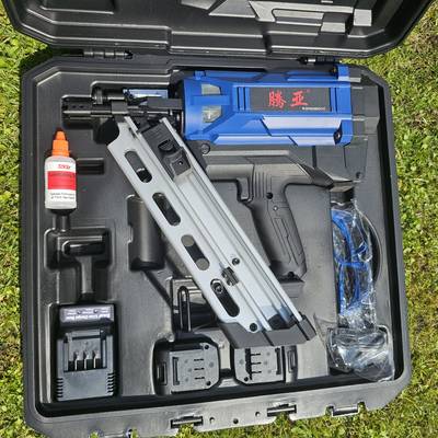 Газовый гвоздезабивной пистолет по дереву Toua GFN3490CH-C - фото 1